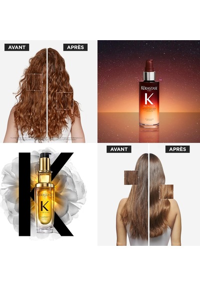 Mini Hero Duo Spring Set - Parlak Ve Kuru Saçlar İçin Hediye Seti - Nutritive 8h Magic Night Serum Ve Elixir Ultime Hair Oil