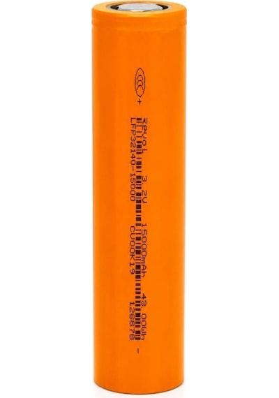 Ortec 32140 3.2v 15ah 2c Lifepo4 Silindirik Pil Hücresi