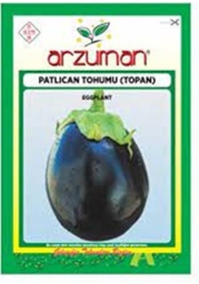1 Paket Tohum Topak Dolmalık Patlıcan Tohumu