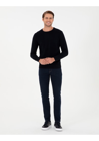 Pierre Cardin Erkek Lacivert Jean Pantolon 50295844-vr033 Lacivert