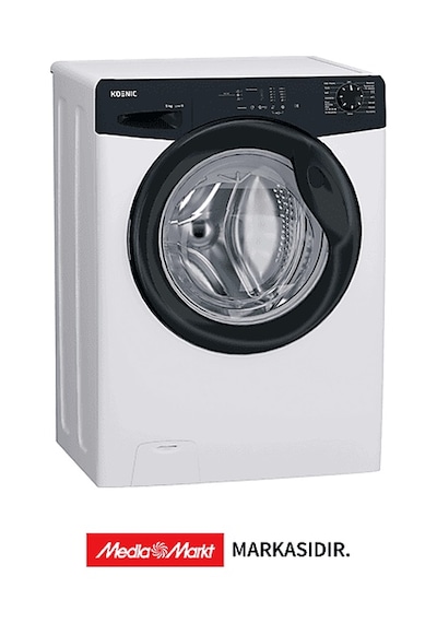 Koenic KWM 9115 B INV 9 KG 1200 Devir Çamaşır Makinesi Beyaz
