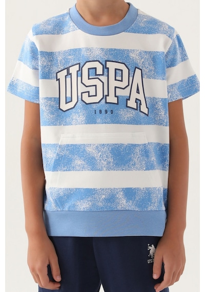 U.S. Polo Assn. Lisanslı Kangaroo Pocket İndigo Erkek Çocuk Bermuda Takım 5274-43095 İndigo U.S. Polo Assn. Lisanslı Kangaroo Pocket İndigo Erkek Çocuk Bermuda Takım 5274-43095 İndigo