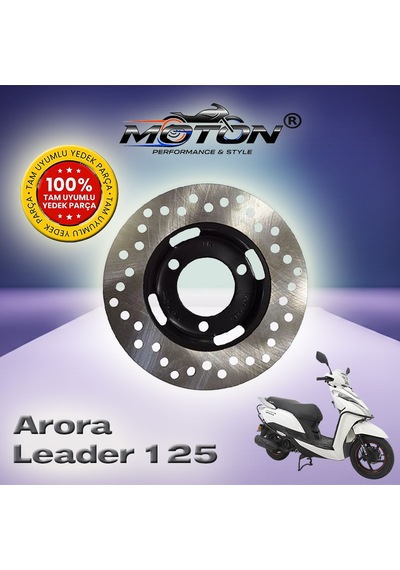 Arora Leader 125 Arka Fren Diski Çanaklı Model 180x48x3.5 Mm