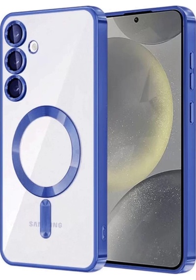 Newface Samsung Galaxy Uyumlu  A56 Kross Magneticsafe Kapak - Lacivert