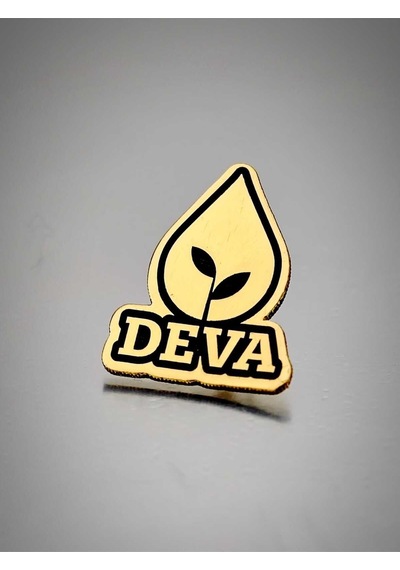 Yörük Tasarım Deva Partisi Yaka Rozeti Altın