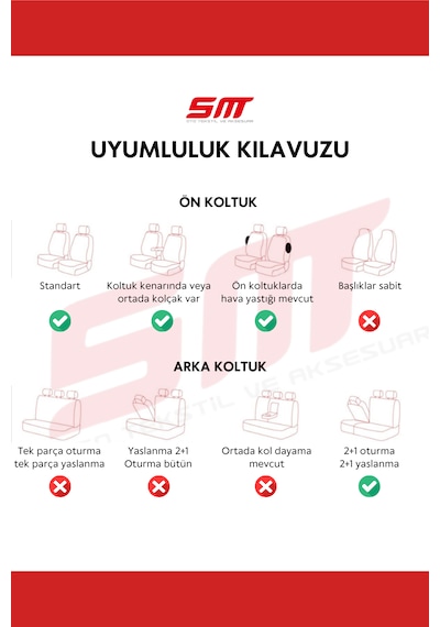 Marka By Camera Hafif Ticari Serisi Jakar Kumaş Oto Koltuk Kılıfı Tam Set Berlıngo-caddy-connect-courıer-doblo-dokker-partner Siyah