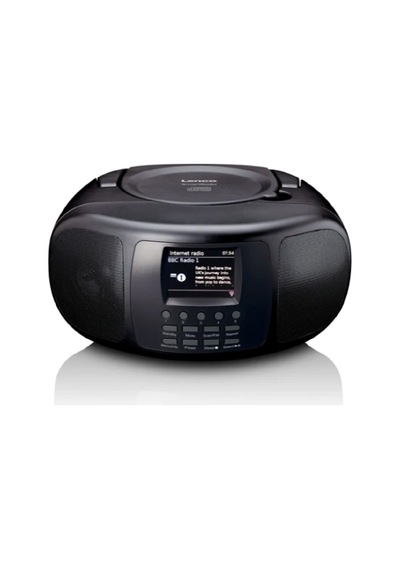Lenco Scd-6000bk - Dab+/fm, Bluetooth , Cd Çalar Ve Geniş Renkli Lcd Ekranlı Taşınabilir İnternet Radyosu - Siyah