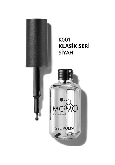 Kalıcı Oje K001, Siyah, 10 Ml Diğer