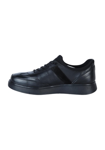 Dropland 8888 Siyah Antik %100 Deri Kışlık Erkek Casual Ayakkabı 001