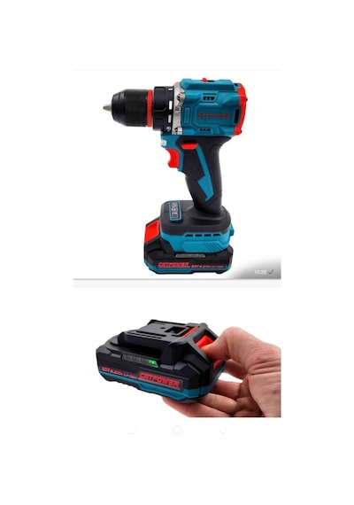 20v Güçlü Akülü Vidalama 2.0 Ah Li-ion Darbesiz Mandren İle Pratik Kullanım