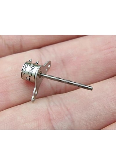 Micro Step Motor Uzun Mil 6X5,5Mm 2 Faz (Dikkat Çok Küçüktür )