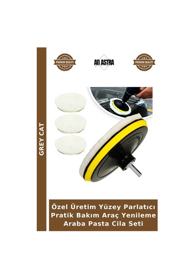 Özel Üretim Yüzey Parlatıcı Pratik Bakım Araç Yenileme Araba Pasta Cila Seti