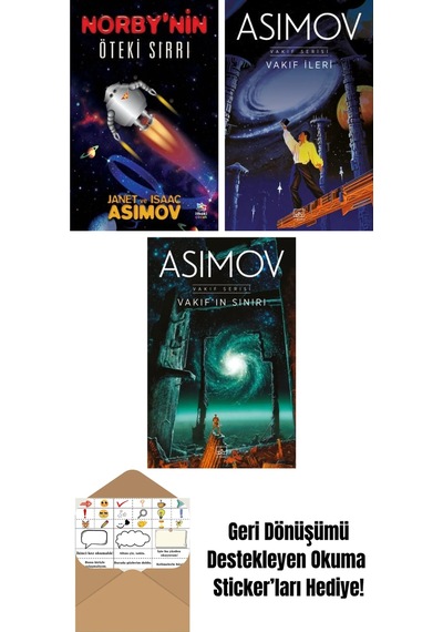 Norby Nin Öteki Sırrı + Vakıf İleri Vakıf Serisi 7. Kitap + Vakıf In Sınırı Vakıf Serisi 4. Kitap