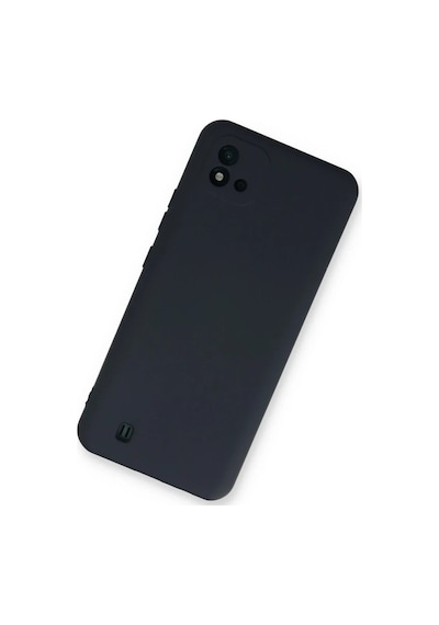 Realme C11 2021 Uyumlu Kılıf Nano İçi Kadife Silikon - Lacivert