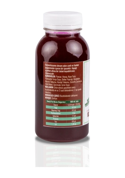 Pancar Kanji 300 Ml. Pet Şişede