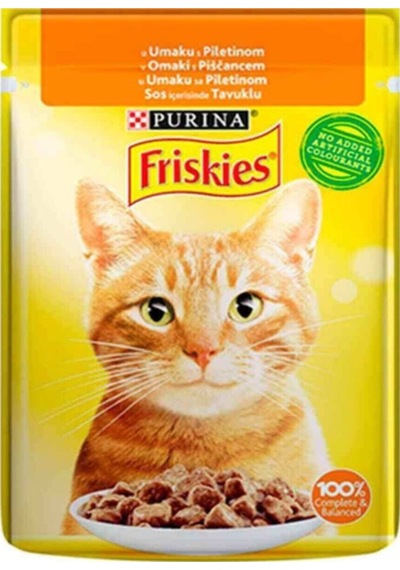 Friskies Tavuklu Yetişkin Kedi Yaş Maması 85gr 26 Adet