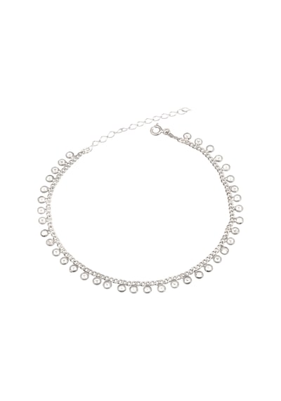Brezza Lusso Jewelry Classical Su Yolu Gurmet Zincir Gümüş Kadın Ayak Halhal Gümüş