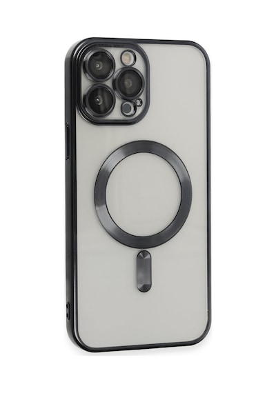 İphone 15 Pro Kılıf Kross Magneticsafe Kapak - Siyah Renk