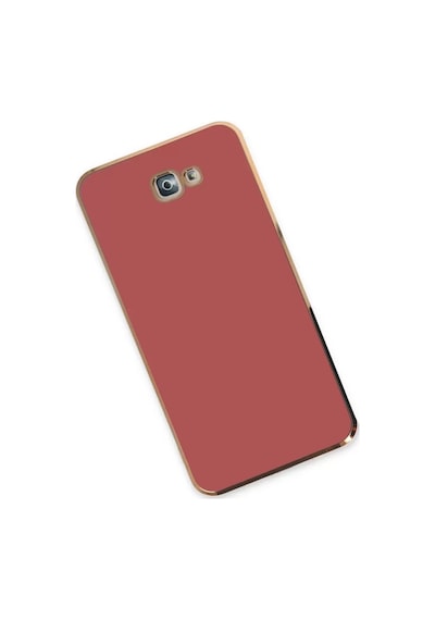 Newface Samsung Galaxy J7 Prime Kılıf Volet Silikon - Kırmızı