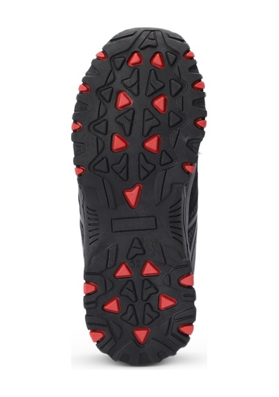 Slazenger NALA Çocuk Cırt Cırtlı Siyah / Kırmızı Günlük Spor Ayakkabısı
