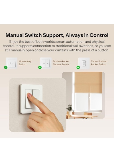 Zigbee Akıllı Panjur Anahtarı, Mını-zbrbs, Mini Boyut, Yüzde Kontrolü, Zigbee Tekrarlayıcı, Alexa/google Asistan/