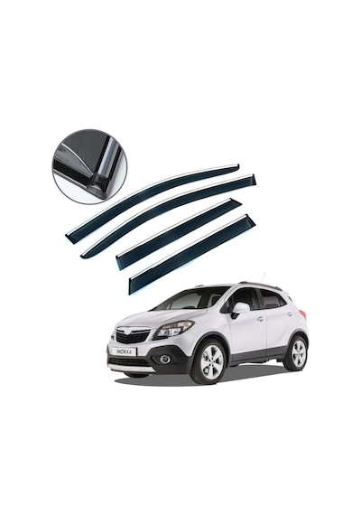 Opel Mokka Krom Çıtalı Cam Rüzgarlığı 2012-2019