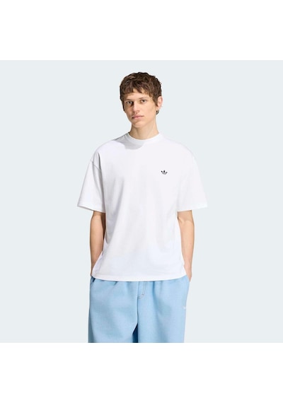 Adidas Trefoil Essentials Erkek Beyaz Tişört Ia7534
