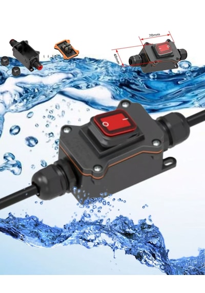 Saha Montaj Start/stop Buat Kutusu 4-12mm 1 Giriş 1 Çıkış