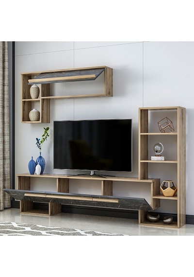 Tv Ünitesi Star Çırağan Mermer Desen 209 Cm
