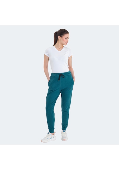Slazenger VETERAN RBN Kadın Cepli Petrol Eşofman Altı