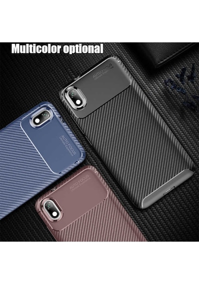 Xiaomi Redmi 7A Kilif Karbon Silikon Case 389460897