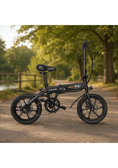 Skyjet S25 Elektrikli Bisiklet Siyah