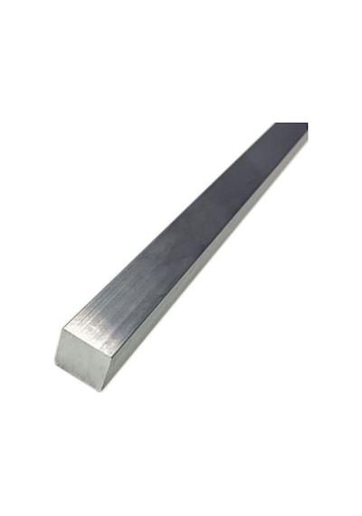 Paslanmaz Çelik Krom Çubuk Kare Dolu 6 X 6 Mm 50 Cm 478791389