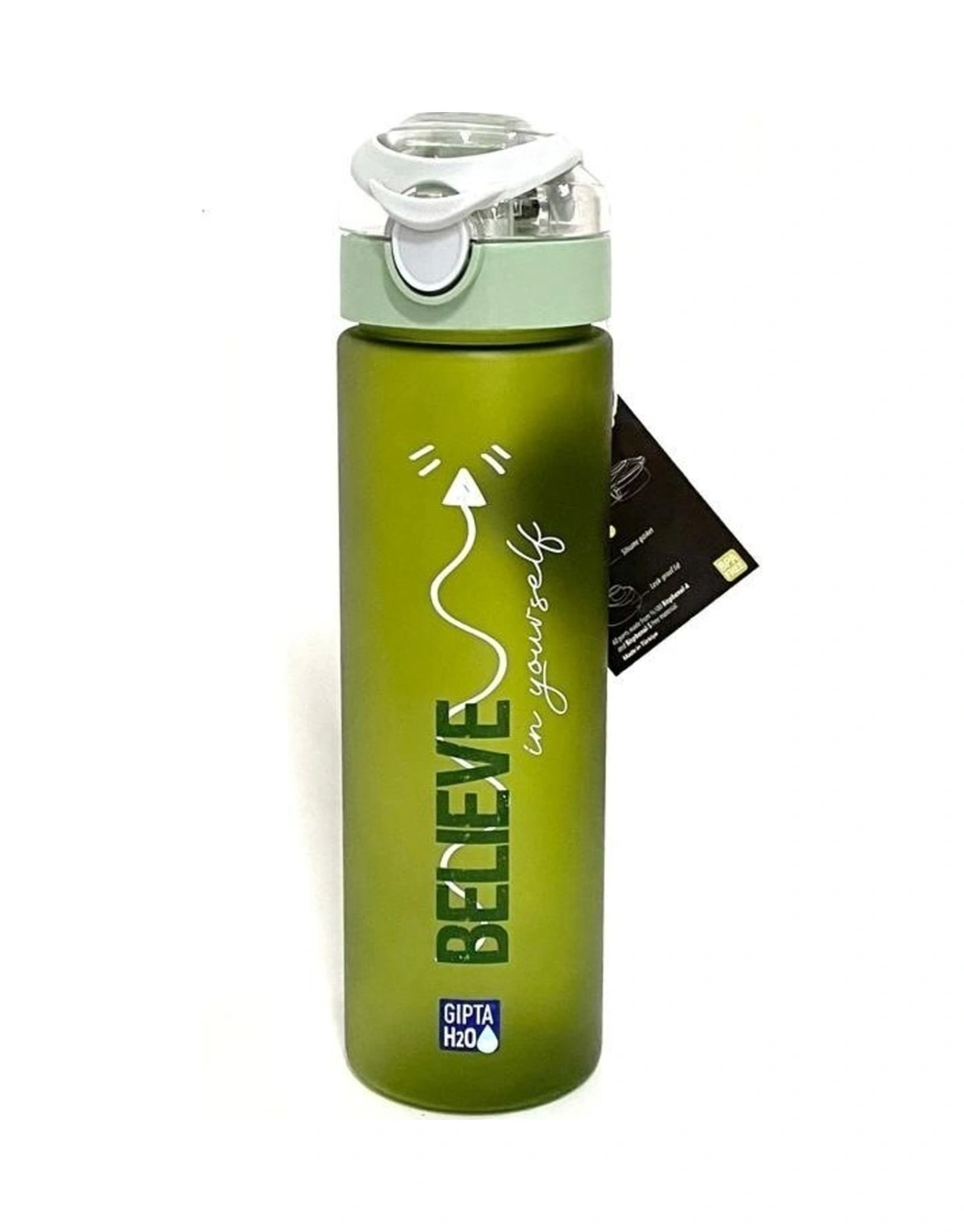 Yeşil Belıeve Tritan Matara 600ml Yeşil