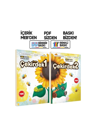 3 Yaş Okul Öncesi MEB Etkinlik Kitabı 2’li Set Çekirdek Eğlenceli ve Öğretici Aktiviteler BASKI ÜCRETİ