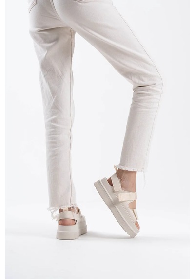 Trendella Bej Kadın Sandalet Tr22my01b Siyah