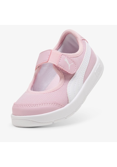 Puma Courtflex V3 Lina V Çocuk Pembe Spor Ayakkabı 400579