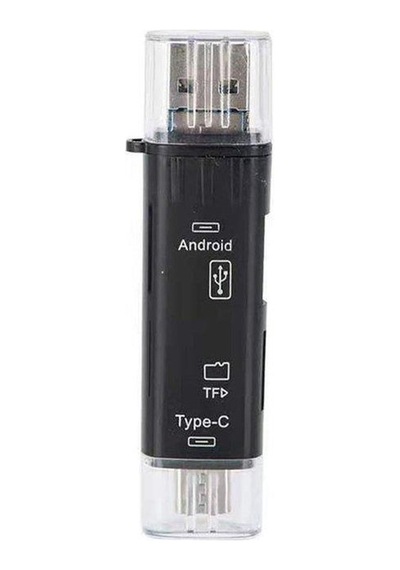 Ancheyn 5068 Otg 3 İn 1 Type-C/ Micro USB /TF Dönüştürücü Kart Okuyucu Ancheyn 5068 Otg 3 İn 1 Type-C/ Micro USB /TF Dönüştürücü Kart Okuyucu
