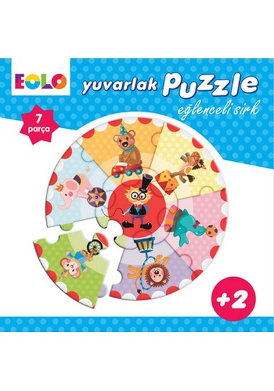 Yuvarlak Puzzle - Eğlenceli Sirk- Eolo