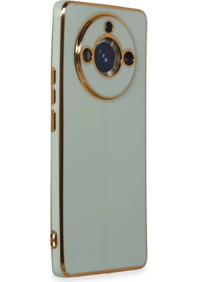 Newface Realme 11 Pro Kılıf Volet Silikon - Glblseme - 3 Açık Yeşil