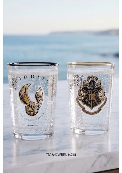 Hogwarts 2'li Meşrubat Bardağı Seti 510 Cc Renkli