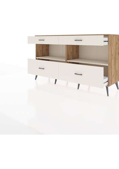Hyperion Konsol 2 Raflı 4 Çekmeceli 176x44x99 Çam-aytaşı Atlas Çam/aytası - Atlas Çam