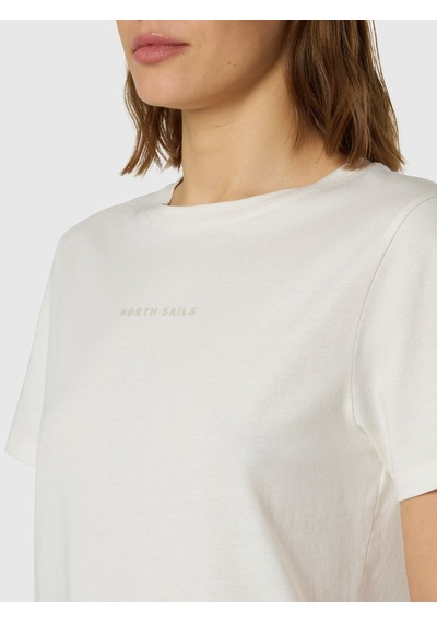 North Sails Kısa Kollu Kadın T-shirt-33530 Beyaz North Sails Kısa Kollu Kadın T-shirt-33530 Beyaz
