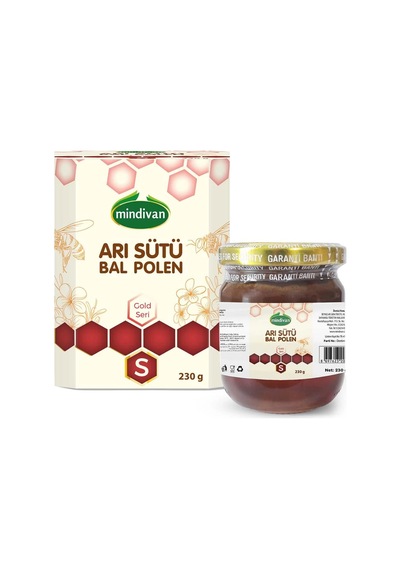 Mindivan Arı Sütü Bal Polen Süper 230g