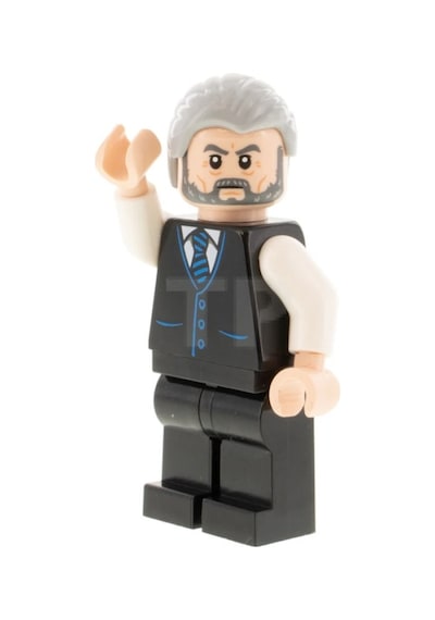 Super Heroes: The Batman: Alfred Pennyworth Orjinal Minifigür Sh0789