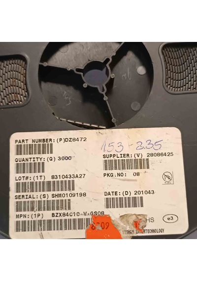 Bzx84c10 10v Sot23 Nxp Zener Diyot 250 Adet