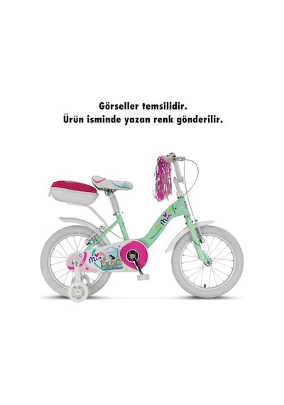Ümit 1620 Mıa Çantalı Kız Çocuk Bisikleti 16 Jant Pembe