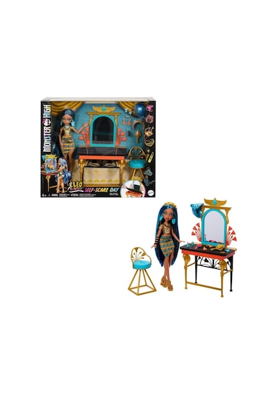 Monster High Cleo Nun Havalı Bakım Günü Oyun Seti Hxh96