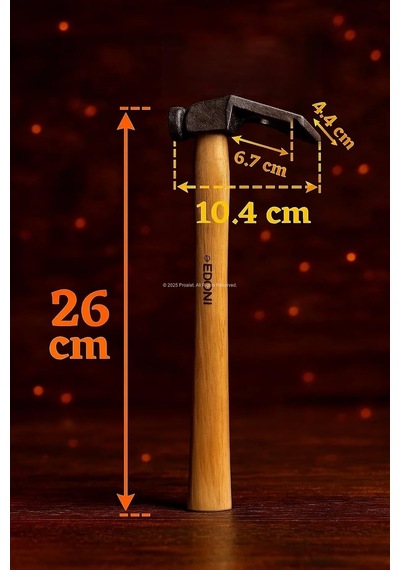 Edoni Mini Sandıkçı Keseri, Saplı, 26 Cm, Ahşap Saplı, Kalın Uçlu, Döküm Başlıklı, Ergonomik Tasarımlı, Dayanıklı El Aleti, Marangozluk Ve İnşaat İçin Edoni Mini Sandıkçı Keseri, Saplı, 26 Cm, Ahşap Saplı, Kalın Uçlu, Döküm Başlıklı, Ergonomik Tasarımlı, Dayanıklı El Aleti, Marangozluk Ve İnşaat İçin