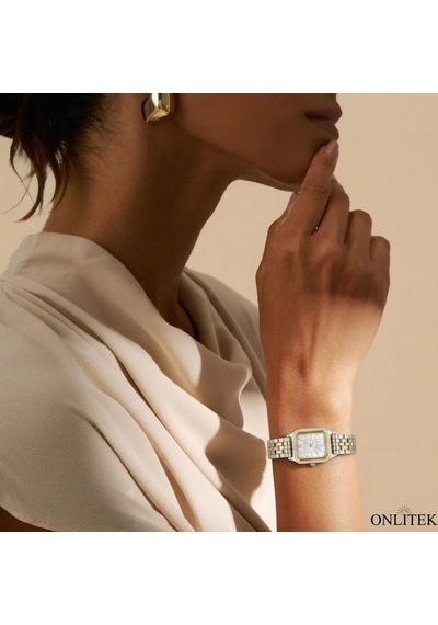 Elle El.1.10009-4 21 Mm Kadın Kol Saati Altın - Gümüş